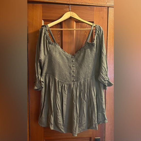 Torrid Babydoll Top - Picture 3 of 5